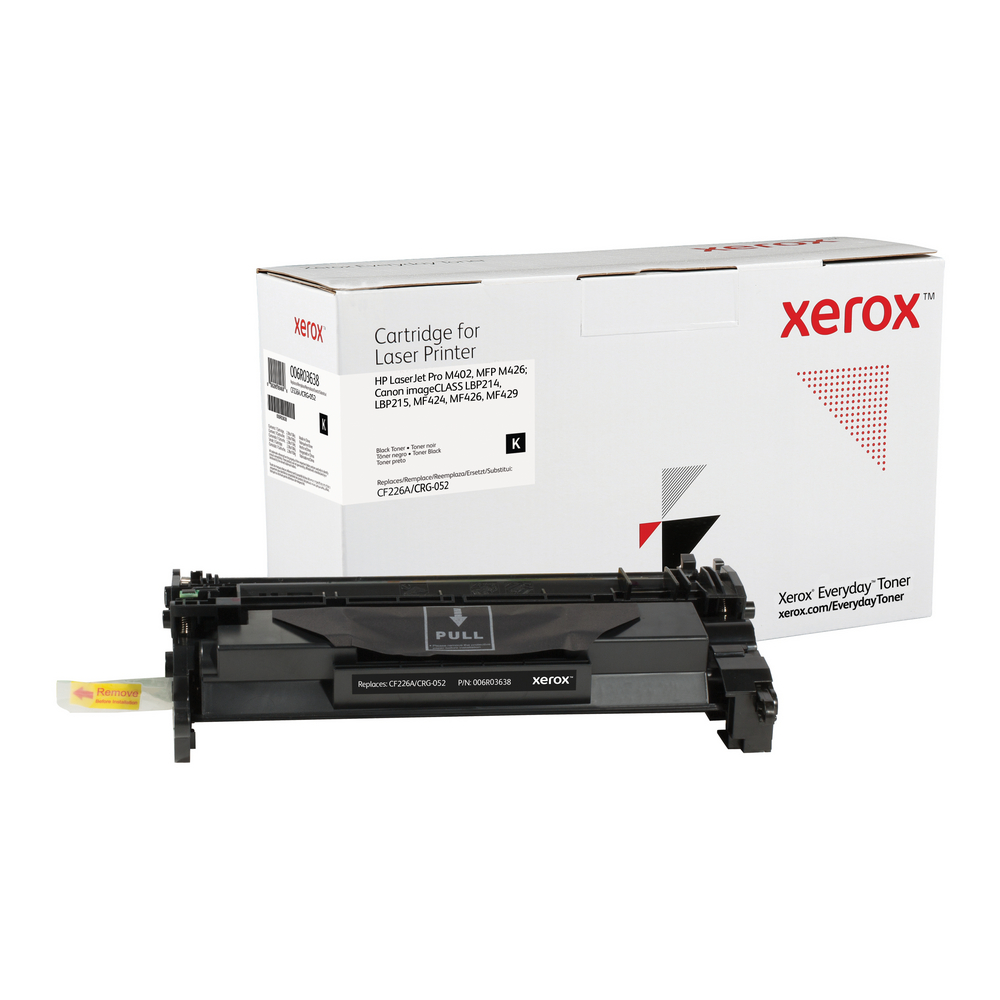 Black Everyday Toner from Xerox - replaces HP CF226A, Canon CRG-052 -  006R03638 - Shop Xerox