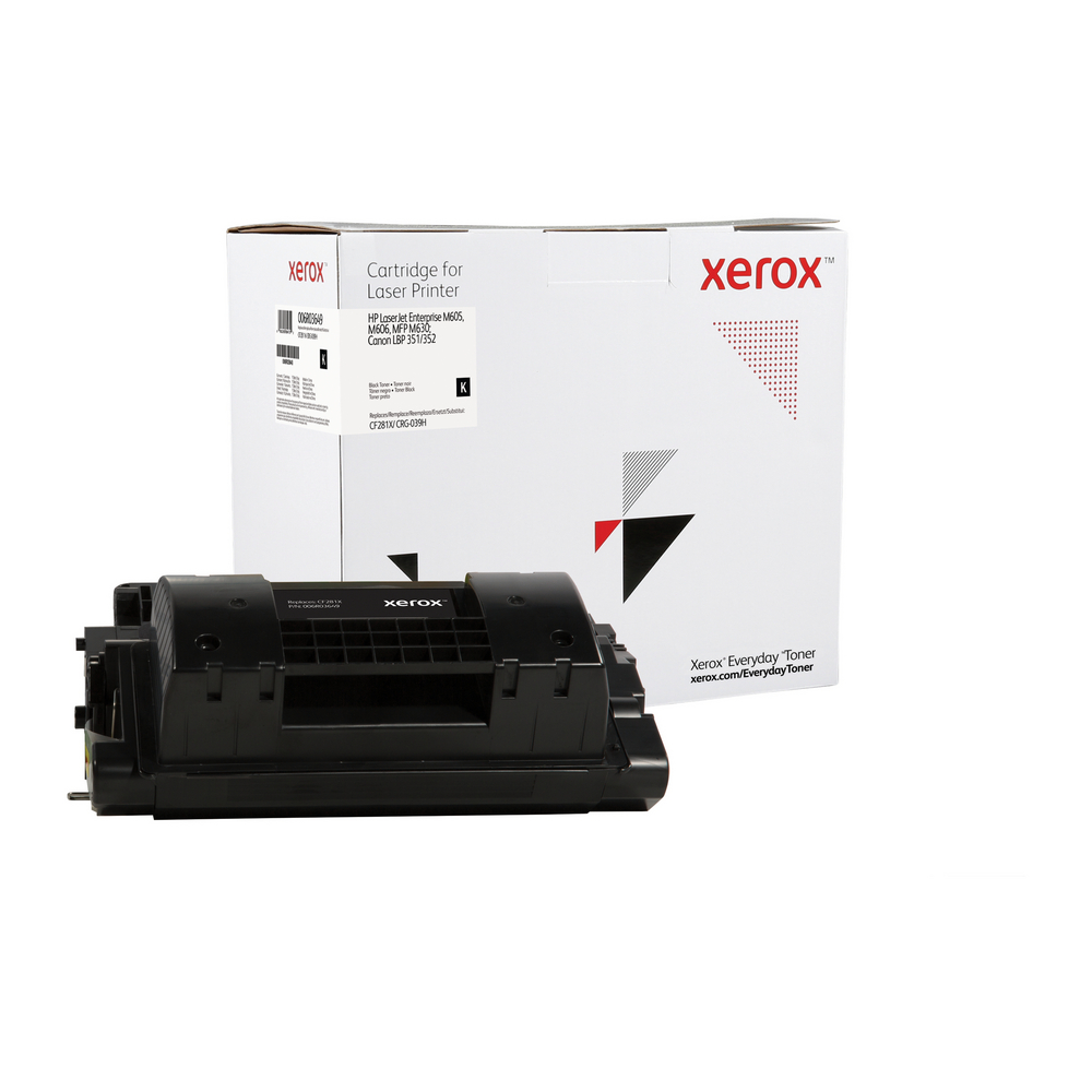 Black Everyday Toner from Xerox - replaces HP CF281X, Canon CRG-039H -  006R03649 - Shop Xerox