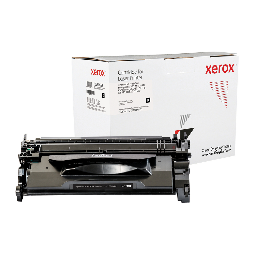 Black Everyday Toner from Xerox - replaces HP CF287A, Canon CRG-041,  CRG-121 - 006R03652 - Shop Xerox