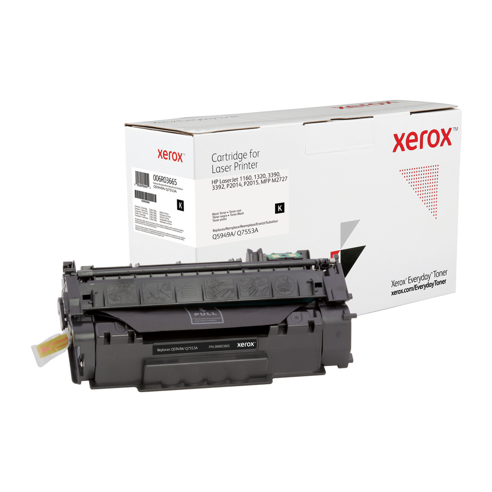 Black Everyday Toner from Xerox - replaces HP Q5949A, Q7553A - 006R03665 -  Shop Xerox