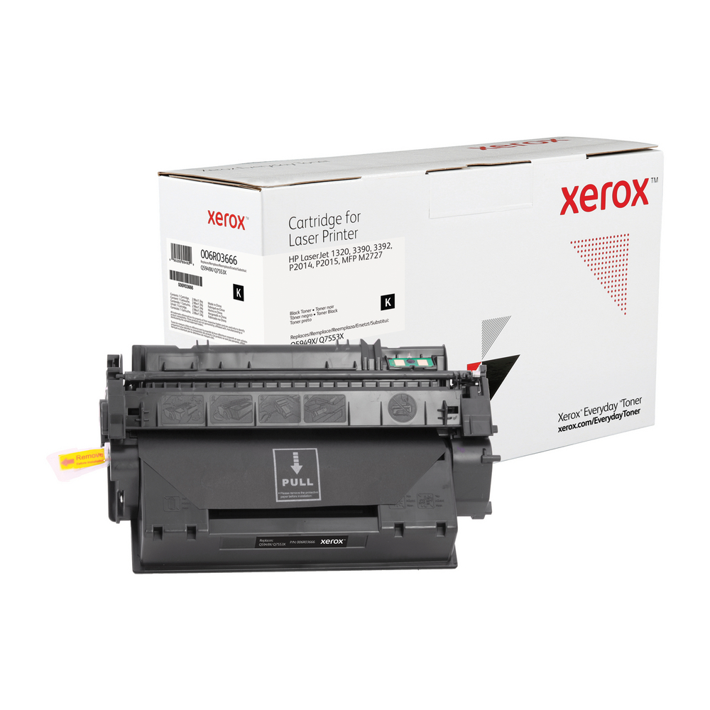 Black Everyday Toner from Xerox - replaces HP Q5949X, Q7553X - 006R03666 -  Shop Xerox
