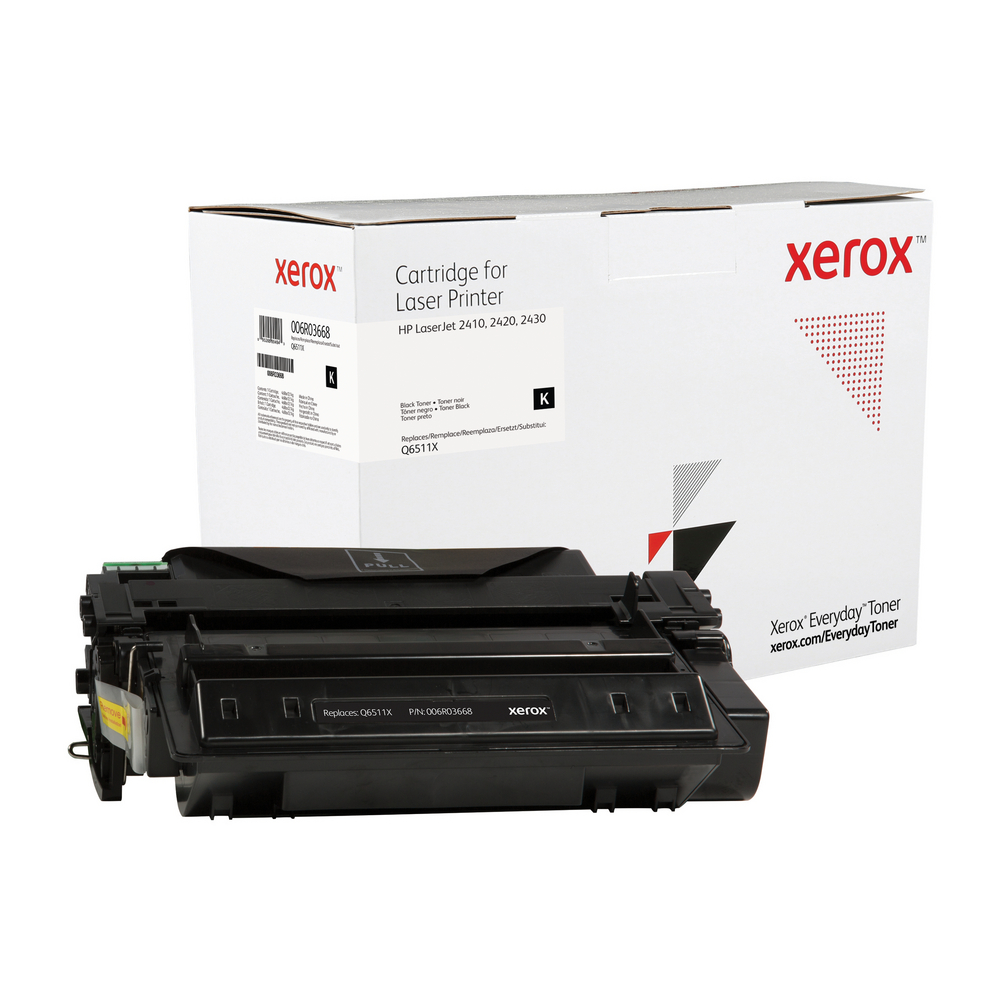 Black Everyday Toner from Xerox - replaces HP Q6511X - 006R03668 - Shop  Xerox