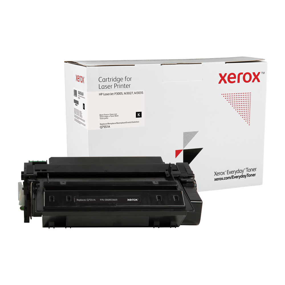 Black Everyday Toner from Xerox - replaces HP Q7551A - 006R03669 - Shop  Xerox