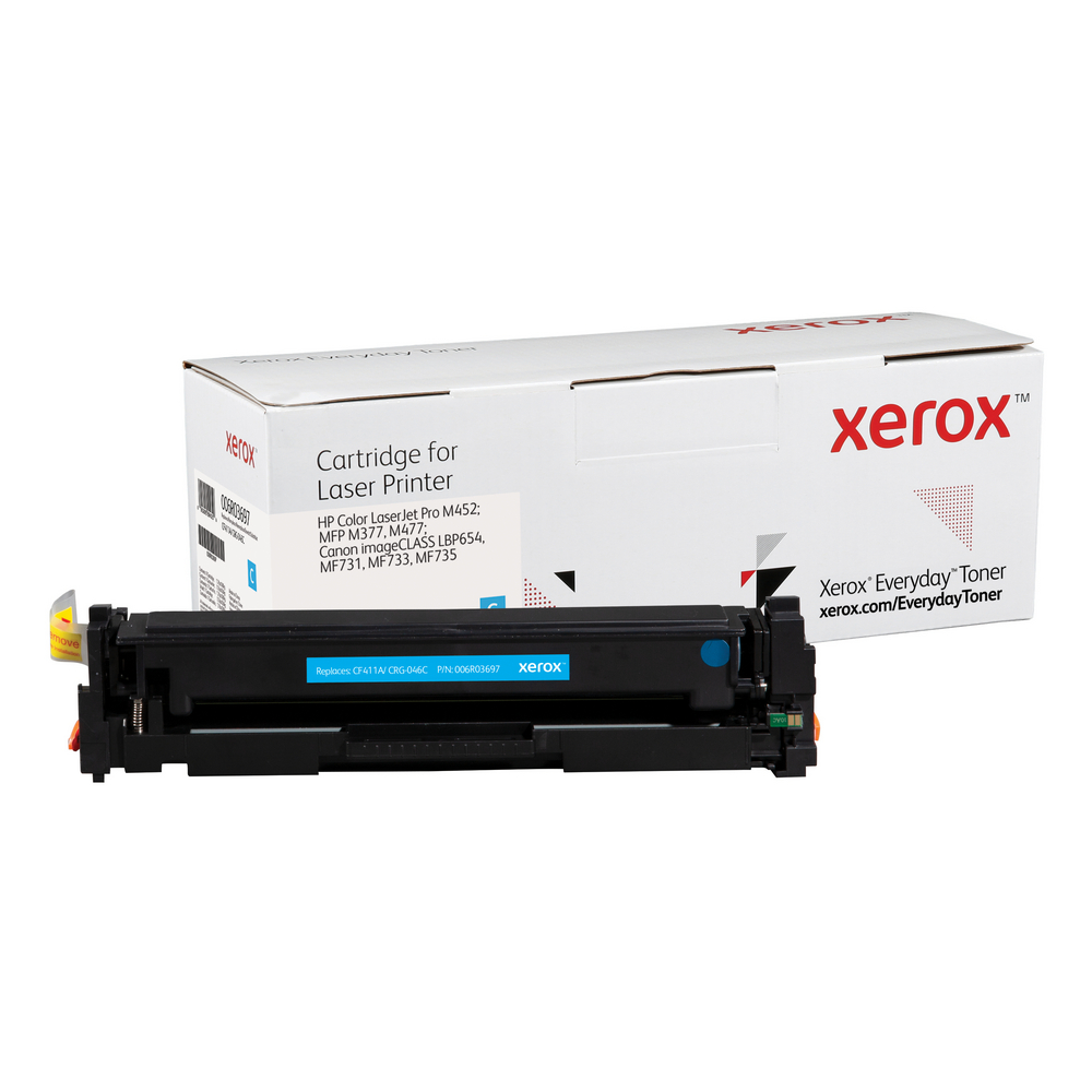 Cyan Everyday Toner from Xerox - replaces HP CF411A, Canon CRG-046C -  006R03697 - Shop Xerox