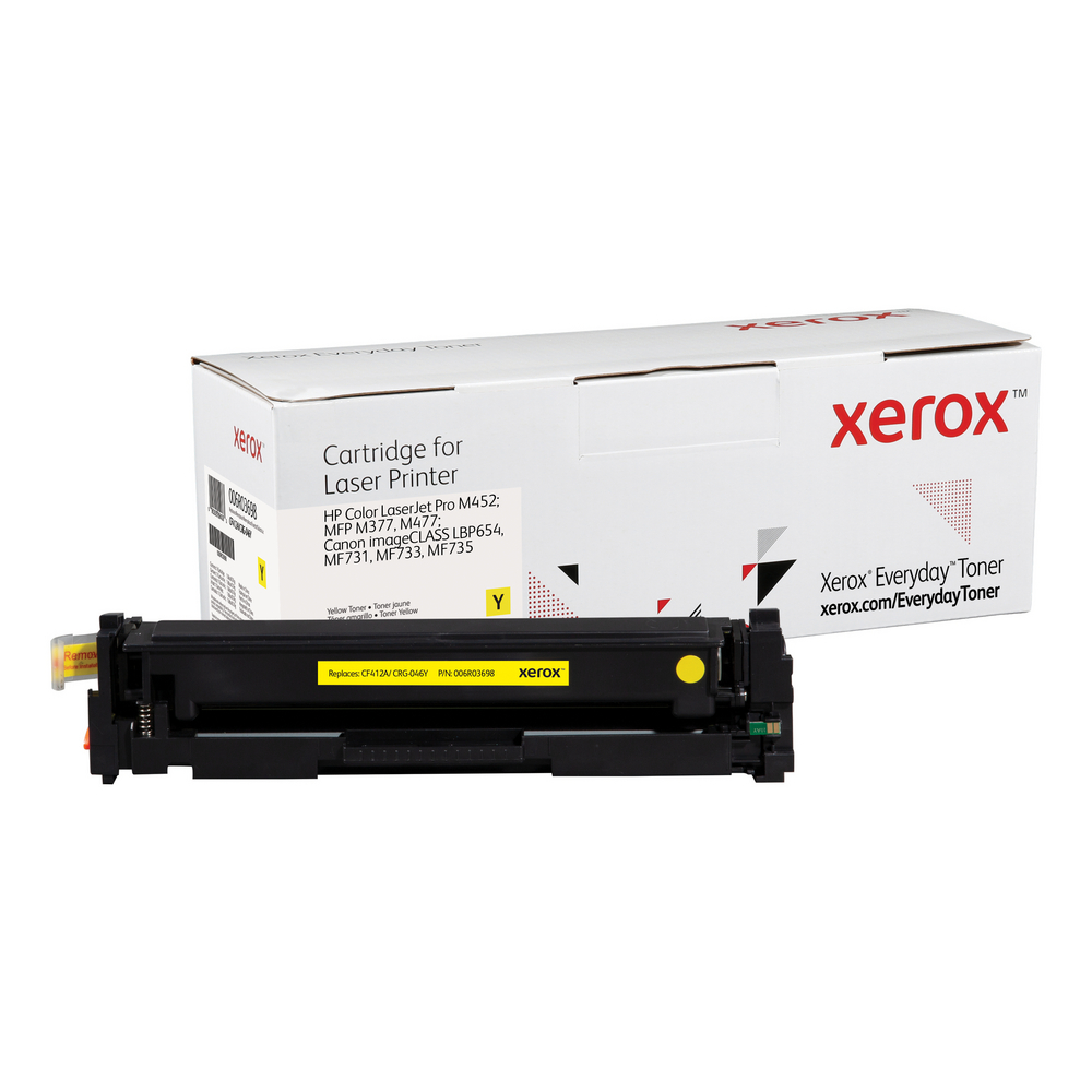 Yellow Everyday Toner from Xerox - replaces HP CF412A, Canon CRG-046Y -  006R03698 - Shop Xerox