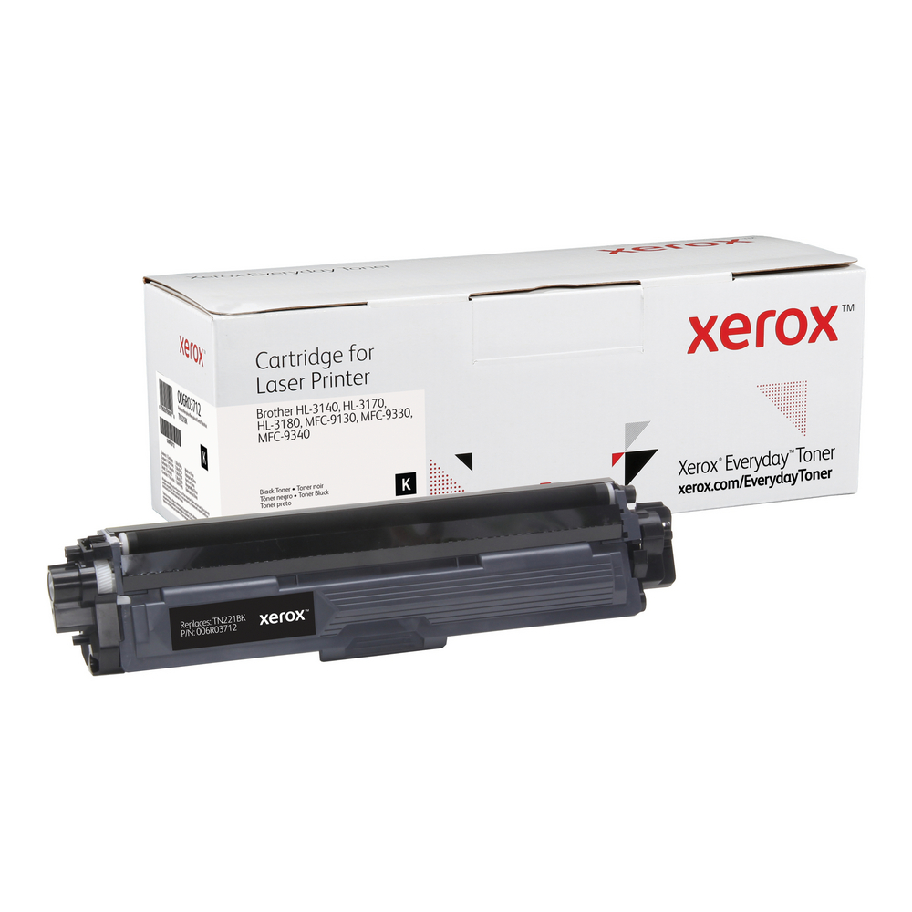 Black Everyday Toner from Xerox - replaces Brother TN221BK - 006R03712 -  Shop Xerox