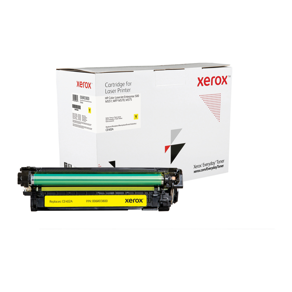 Yellow Everyday Toner from Xerox - replaces HP CE402A - 006R03800 - Shop  Xerox