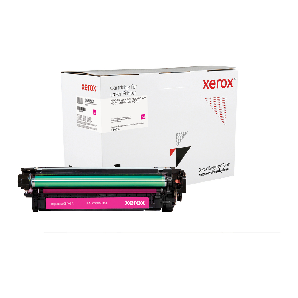 Magenta Everyday Toner from Xerox - replaces HP CE403A - 006R03801 - Shop  Xerox