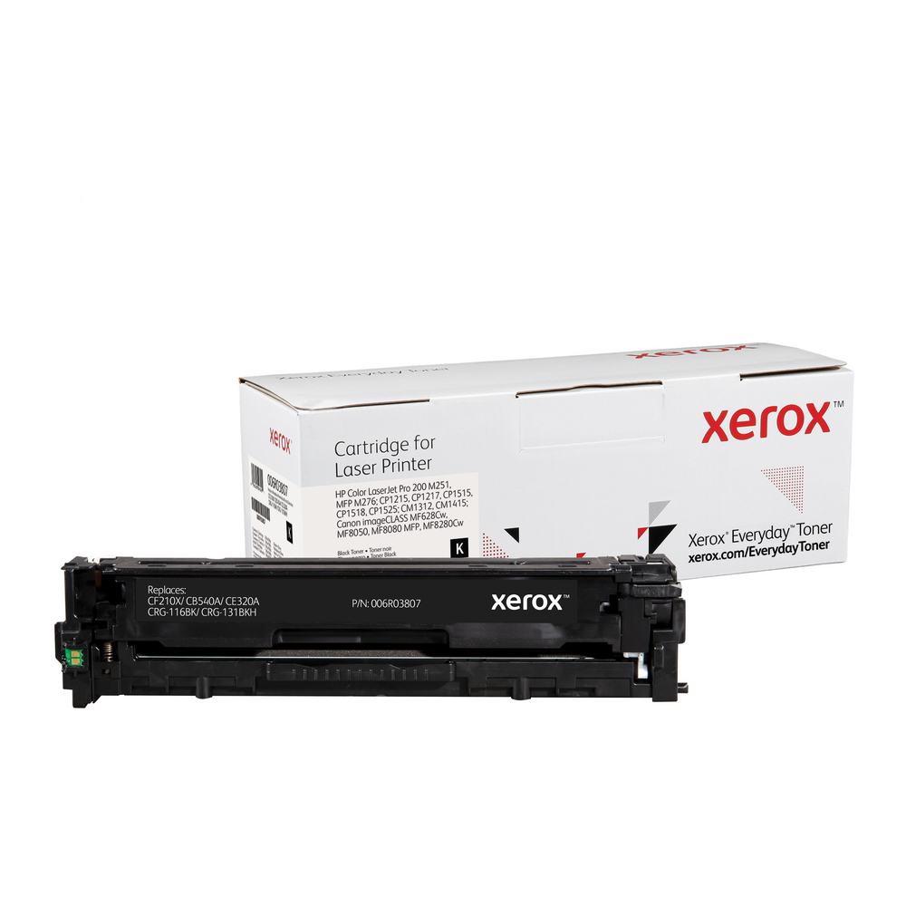 Black Everyday Toner from Xerox - replaces HP CF210X, CB540A, CE320A, Canon  CRG-116BK, CRG-131BKH - 006R03807 - Shop Xerox