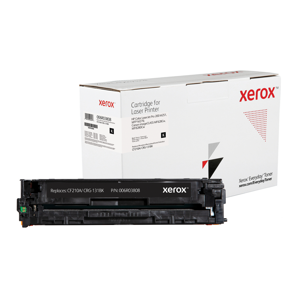 Black Everyday Toner from Xerox - replaces HP CF210A, Canon CRG-131BK -  006R03808 - Shop Xerox
