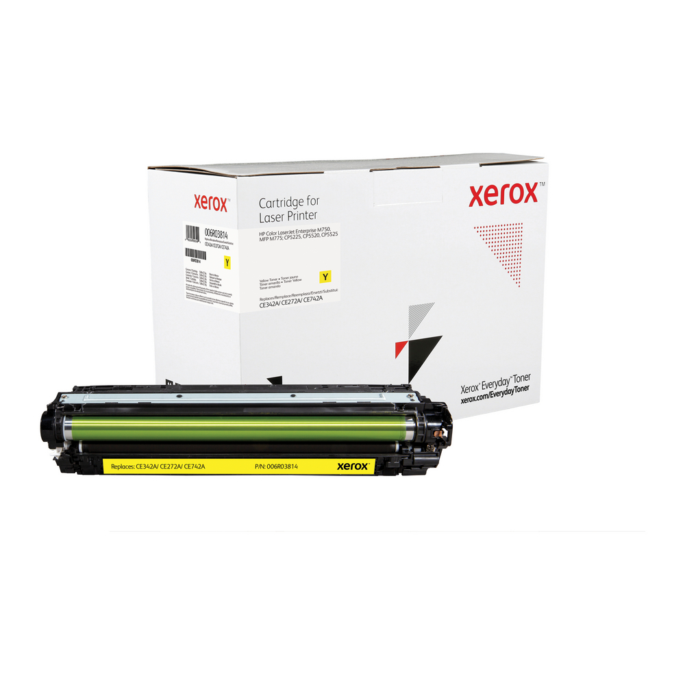 Yellow Everyday Toner from Xerox - replaces HP CE342A, CE272A, CE742A -  006R03814 - Shop Xerox
