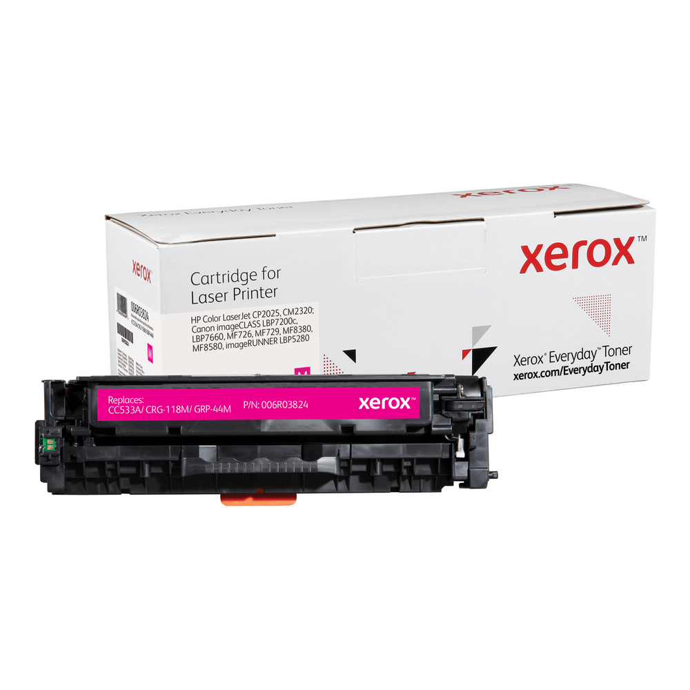 Magenta Everyday Toner from Xerox - replaces HP CC533A, Canon CRG-118M,  GRP-44M - 006R03824 - Shop Xerox