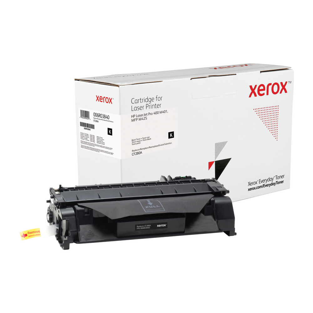 Black Everyday Toner from Xerox - replaces HP CF280A - 006R03840 - Shop  Xerox
