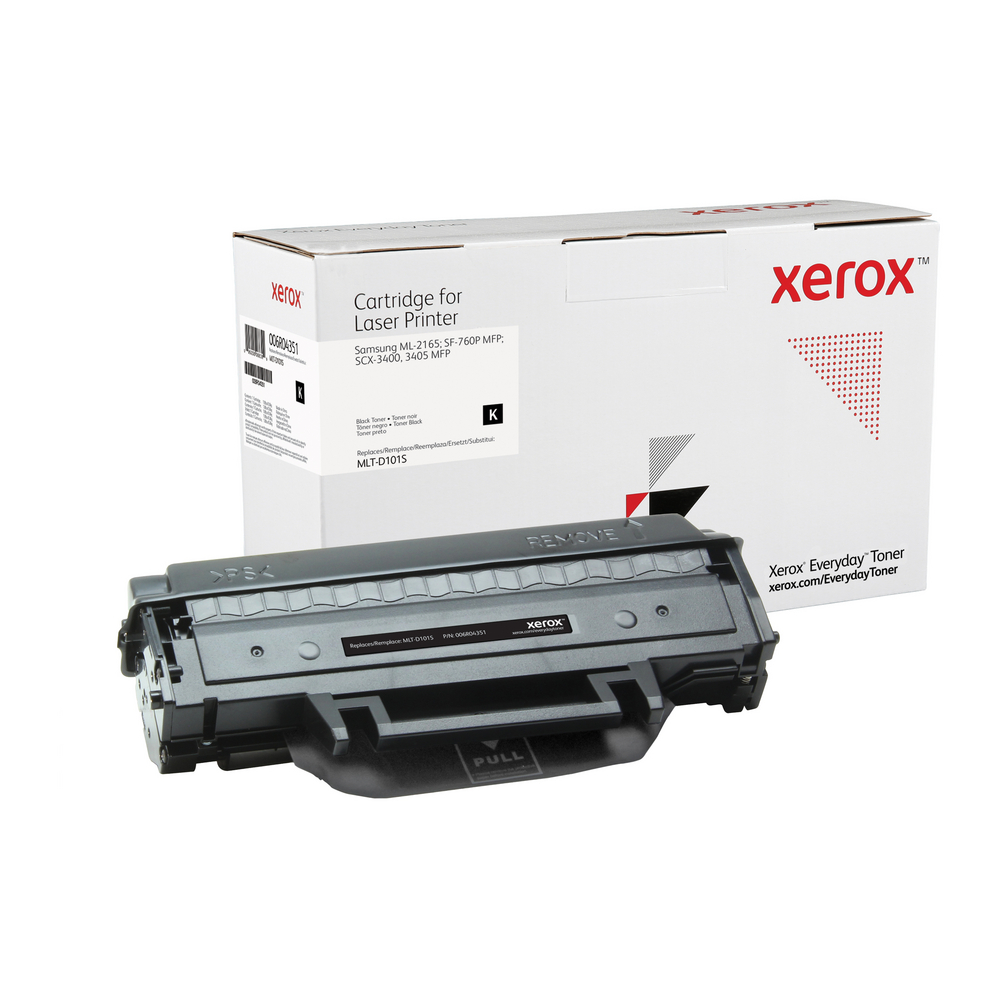 Black Everyday Toner from Xerox - replaces Samsung MLT-D101S - 006R04351 -  Shop Xerox
