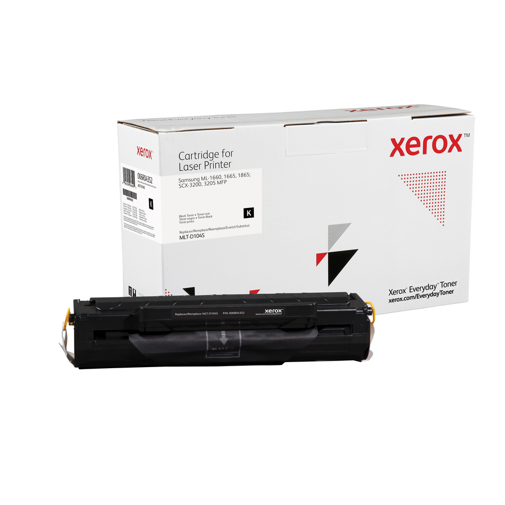 Black Everyday Toner from Xerox - replaces Samsung MLT-D104S - 006R04352 -  Shop Xerox