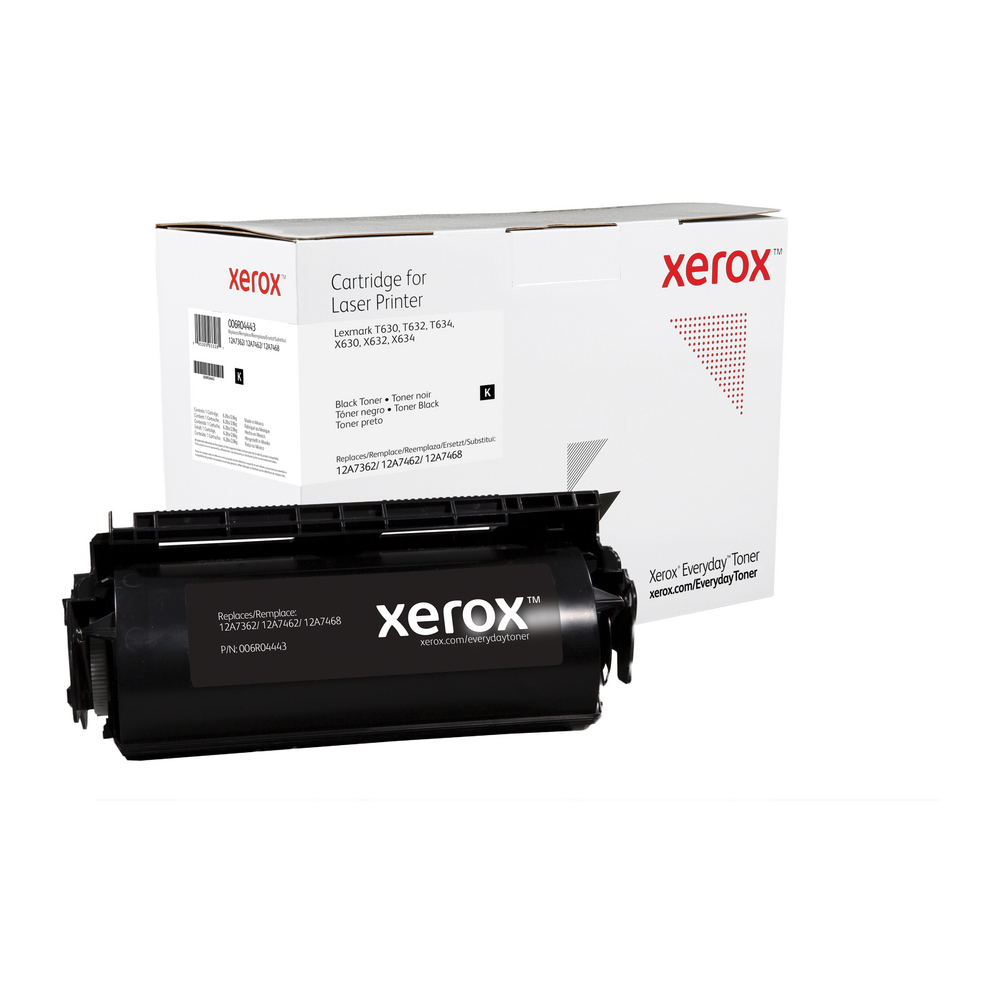Black Everyday Toner from Xerox - replaces Lexmark 12A7462 - 006R04443 -  Shop Xerox
