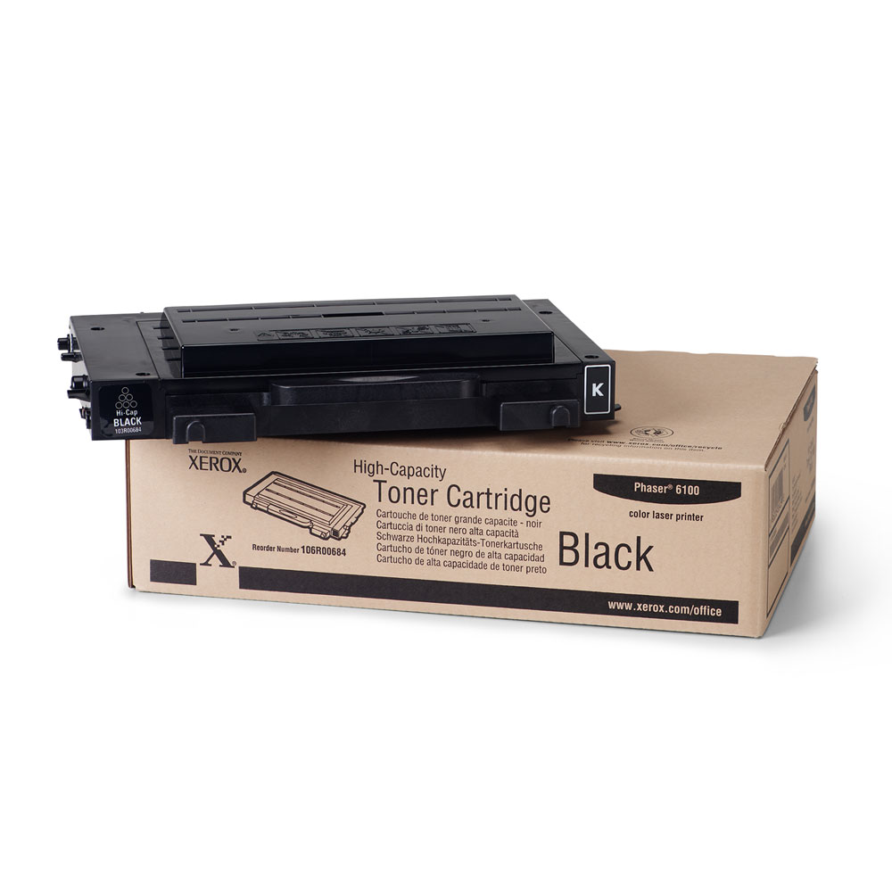 Phaser 6100 Black Toner - 106R00684 - Shop Xerox