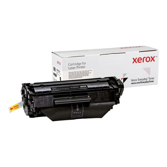 Black Everyday Toner from Xerox - replaces HP Q2612A, Canon CRG-104, CRG-103 - - Xerox