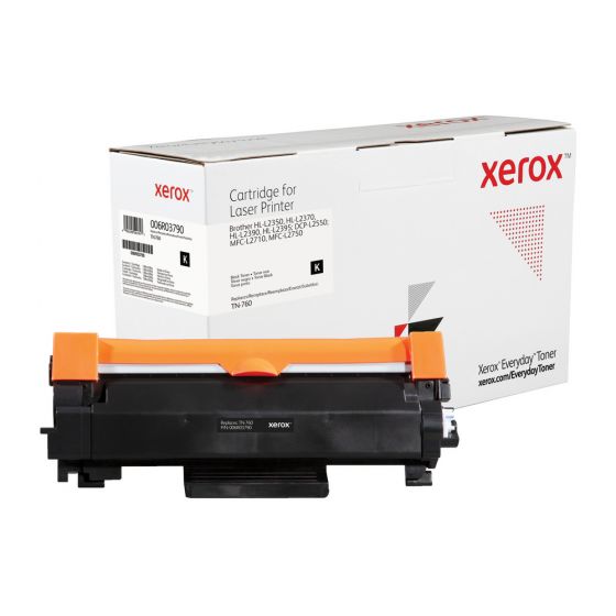 Black Everyday Toner from Xerox - replaces Brother TN-760 - 006R03790 -  Shop Xerox