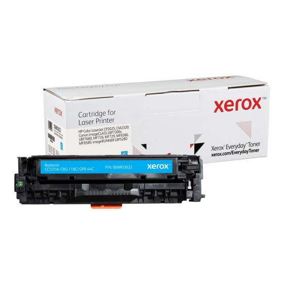 Cyan Everyday Toner from Xerox - replaces HP CC531A, Canon CRG-118C,  GPR-44C - 006R03822 - Shop Xerox