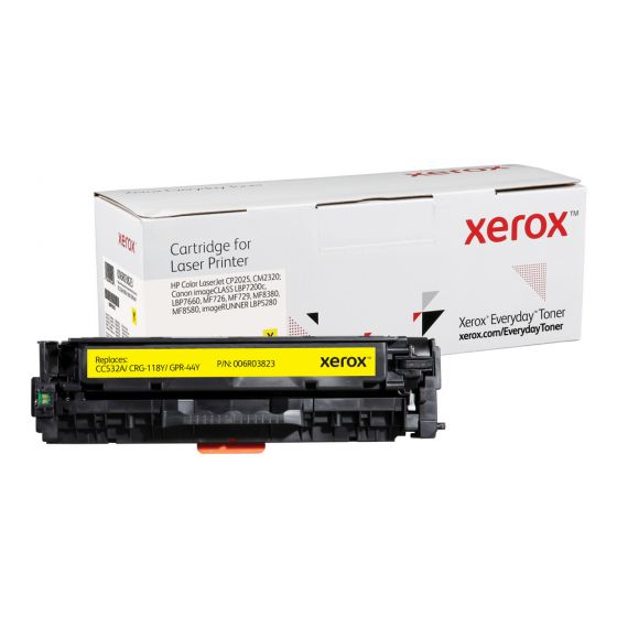 Yellow Everyday Toner from Xerox - replaces HP CC532A, Canon CRG-118Y,  GPR-44Y - 006R03823 - Shop Xerox